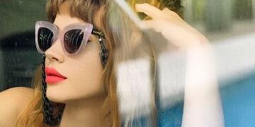 Celeste Cid se tiñó de rubio para interpretar a Susana Giménez\u002E Instagram/mcelestia