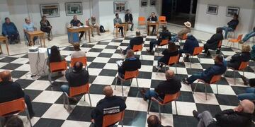 Reunión de Defensa Civil ampliada en Tres Arroyos