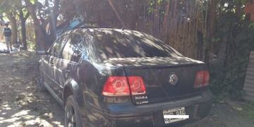 Auto de menor implicado en asesinato de Chávez