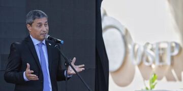 Carlos Funes, presidente de la Obra Social de los Empleados Públicos de Mendoza\u002E