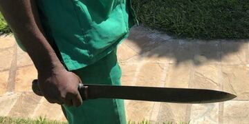 Amenazó a su vecino\u002E