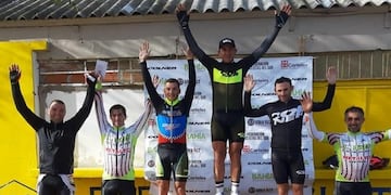 Matías Pollio hizo podio en el Parque de Mayo