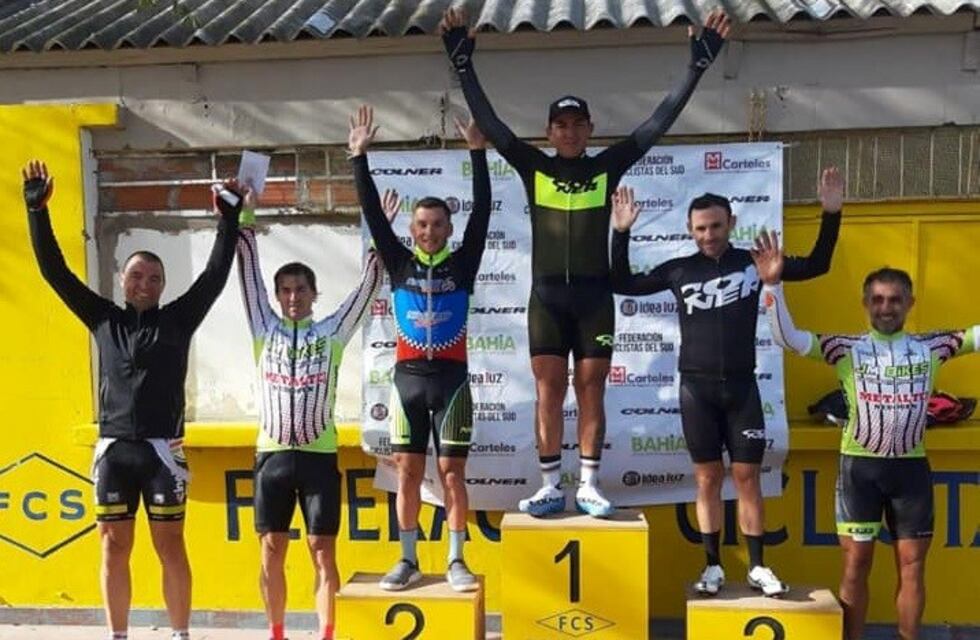 Ciclismo: victorias puntaltenses en el Parque de Mayo de Bahía Blanca
