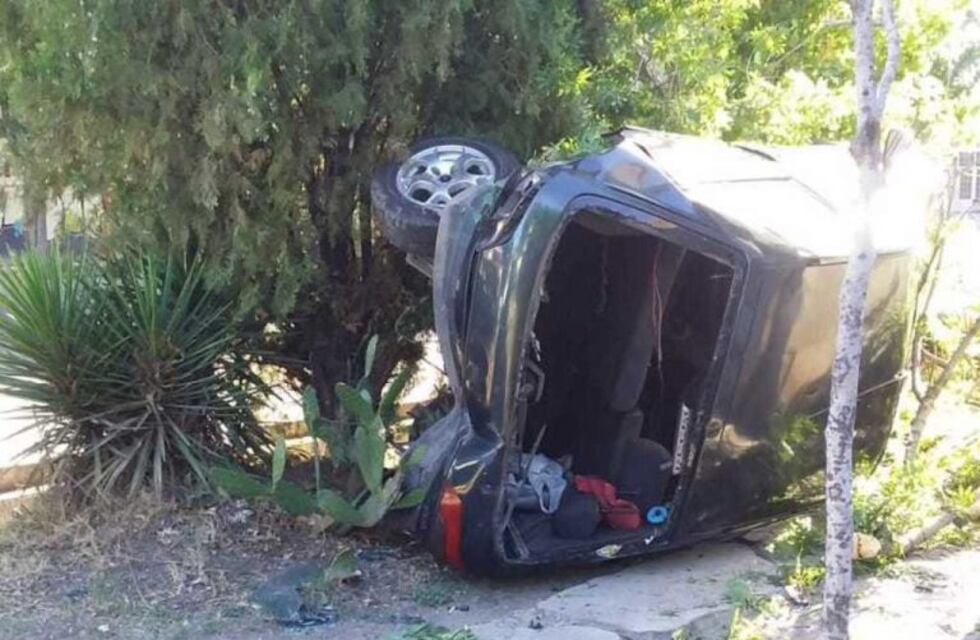 Un hombre volcó porque lo "venían persiguiendo"
