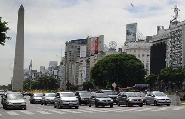 Cielo nublado en Buenos Aires