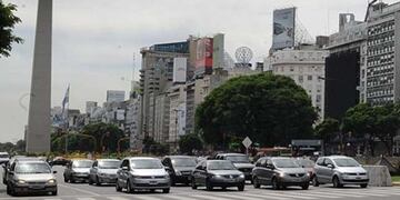 Cielo nublado en Buenos Aires