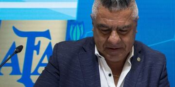 Claudio Tapia, AFA (Foto: Daniel Jayo/AP)