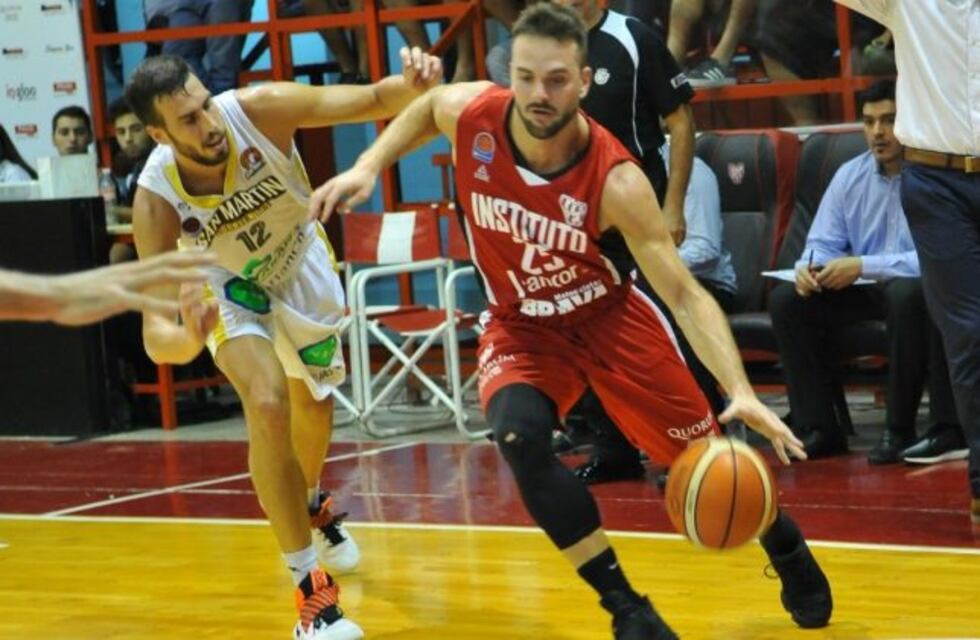 Pablo Bertone debuta con Instituto en la Liga Nacional