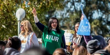 Alicia Luna, Secretaria General de la CGT San Martín de La Rioja