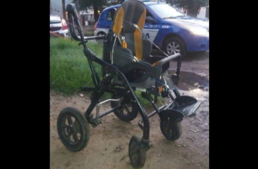 Apareció la silla robada de Brianna