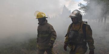 Lluvias fuertes, incendio y accidente en Pérez