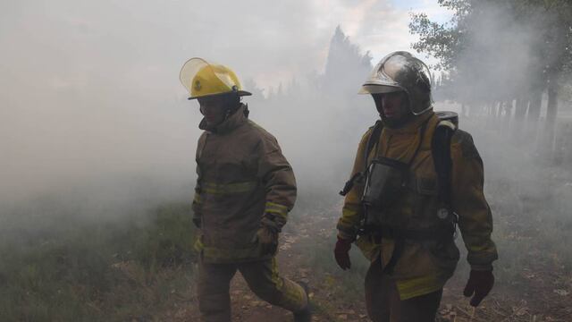 Lluvias fuertes, incendio y accidente en Pérez