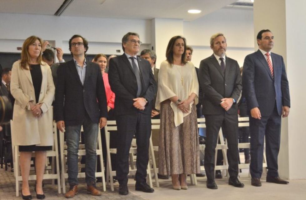 Gustavo Valdés en el homenaje a Raúl Alfonsín