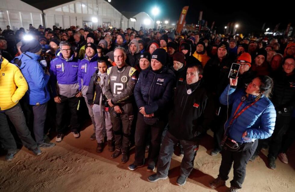 El Dakar rinde homenaje al portugués Goncalves, fallecido este domingo
