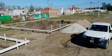 Comenzaron las obras en Viviendas Municipales en Arroyito