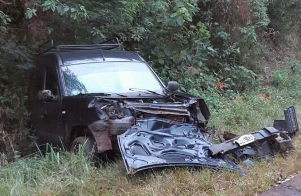 Despistó luego de chocar con un perro en Terciados Paraíso