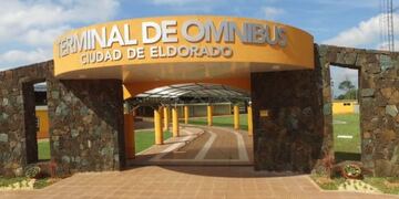 Terminal de ómnibus de Eldorado, inaugurada este año y que sería puesta en funcionamiento en diciembre\u002E (WEB)