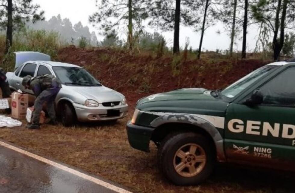 Gendarmería secuestró 6 mil paquetes de cigarrillos de contrabando