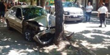 Choque en zona oeste de Rosario