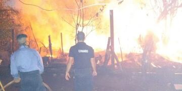 El trágico incendio se produjo el viernes por la tarde en San Antonio\u002E