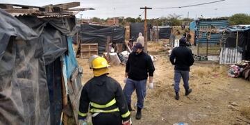 Toma de terrenos en Barranqueras: 30 familias fueron desalojadas