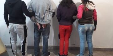 Romero y la menor fueron encontrados en la mañana de hoy\u002E (Prensa Policía del Chaco)