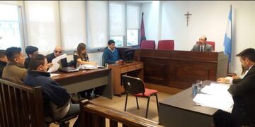 Comienza el juicio por el crimen de Nahuel Salvatierra\u002E (Twitter Poder Judicial Salta)