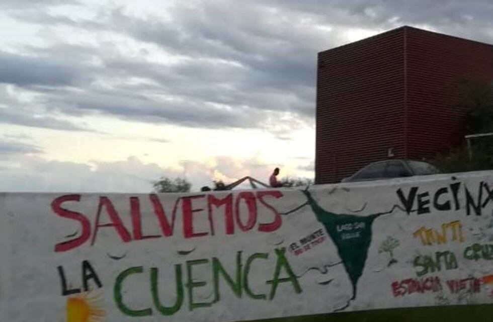 "Cordobazo Ambiental": la situación del lago San Roque fue uno de los reclamos principales