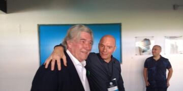 Armando Pérez y Franceschi, el actual presidente de Belgrano\u002E