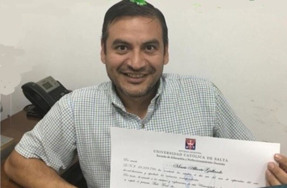 Distinguieron a un policía salteño como uno de los 10 jóvenes destacados del país