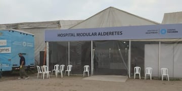 Coronavirus en Tucumán: siete pacientes internados en el hospital modular de Alderetes\u002E (SECPT)