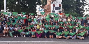 Feministas - Legalización del Aborto Gualeguaychú\nCrédito: R2820