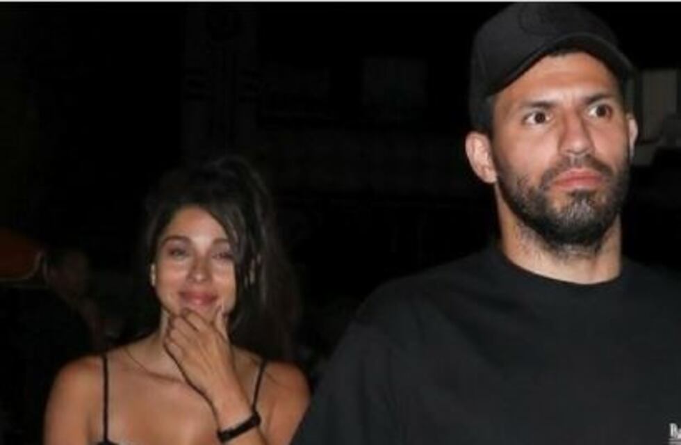 Sergio Agüero se mostró con su nueva novia