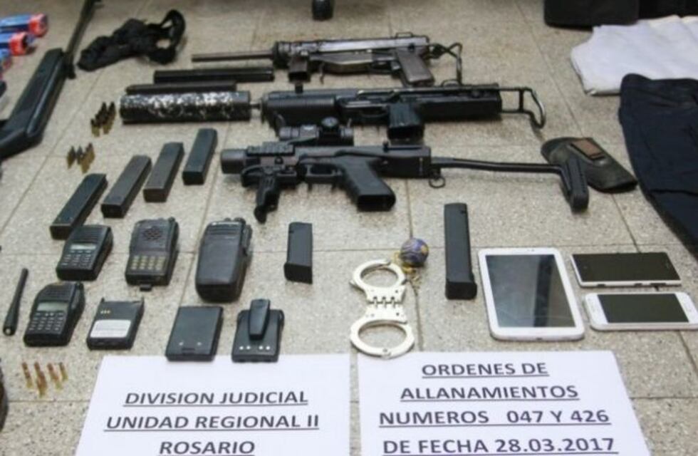 El 80 por ciento de los crímenes cometidos en Rosario durante el 2017 fueron con armas de fuego