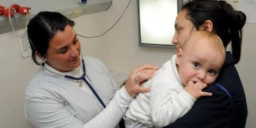 Atención en consultorios externos del Hospital de Niños Víctor J\u002E Vilela\u002E (@munirosario)