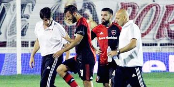 Facundo Quignon sufriu00f3 una paralu00edtica en el u00faltimo partido.