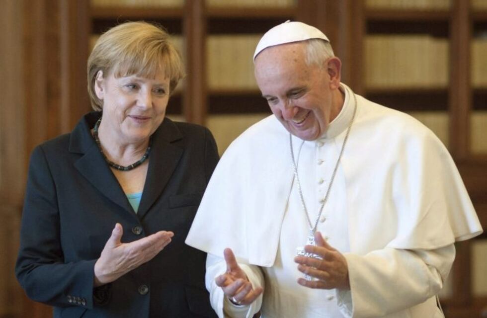 Francisco y Merkel destacaron "la importancia del acuerdo de París" sobre el cambio climático
