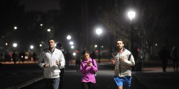 Ya se puede salir a correr en la Ciudad de Buenos Aires\u002E (Foto: Clarín)