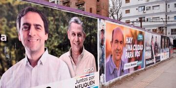 Los partidos políticos de Neuquén tienen 30 días para retirar toda la cartelera política\u002E
