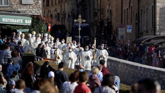Procesión por Carlo Acutis (AP)