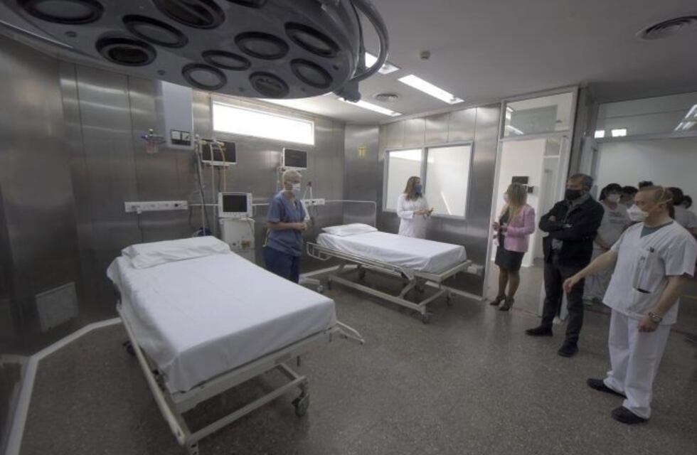 Incorporaron siete nuevas camas de terapia en el Hospital Lagomaggiore