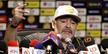 "Está con muchas ganas de dirigir", afirmó Morla sobre la llegada de Maradona a Gimnasia