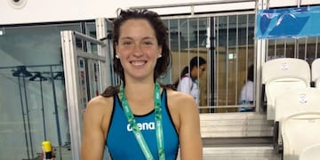 Delfina Dini debutó en los Juegos Olímpicos de la Juventud\u002E