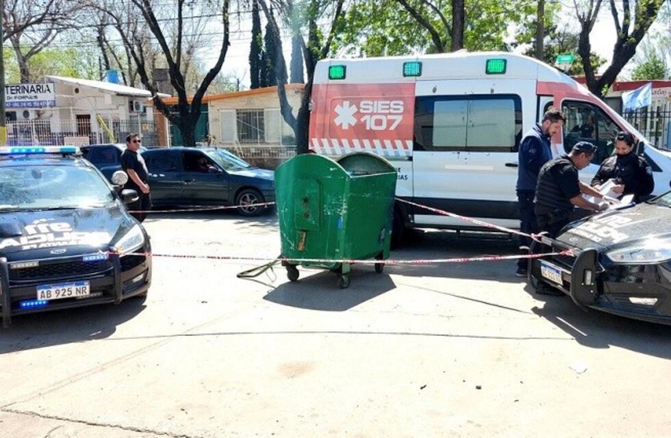 Hallaron un feto dentro de un contenedor en barrio Parque Field