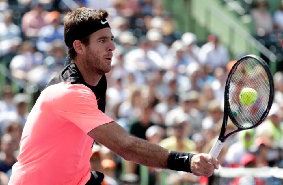 Del Potro venció a Krajinovic y avanzó a los cuartos de final del Masters 1000 de Miami