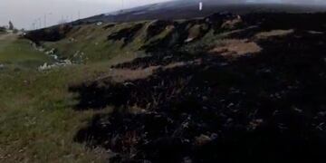 Incendio intencional en el Complejo Ambiental