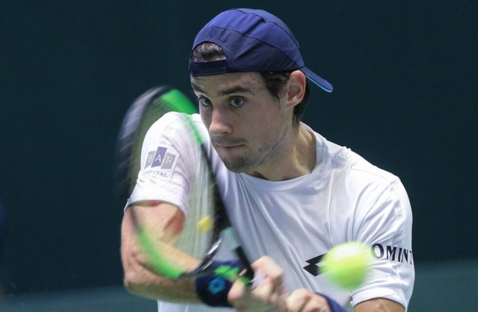 Copa Davis: Guido Pella perdió el primer punto del repechaje frente a Kazajistán