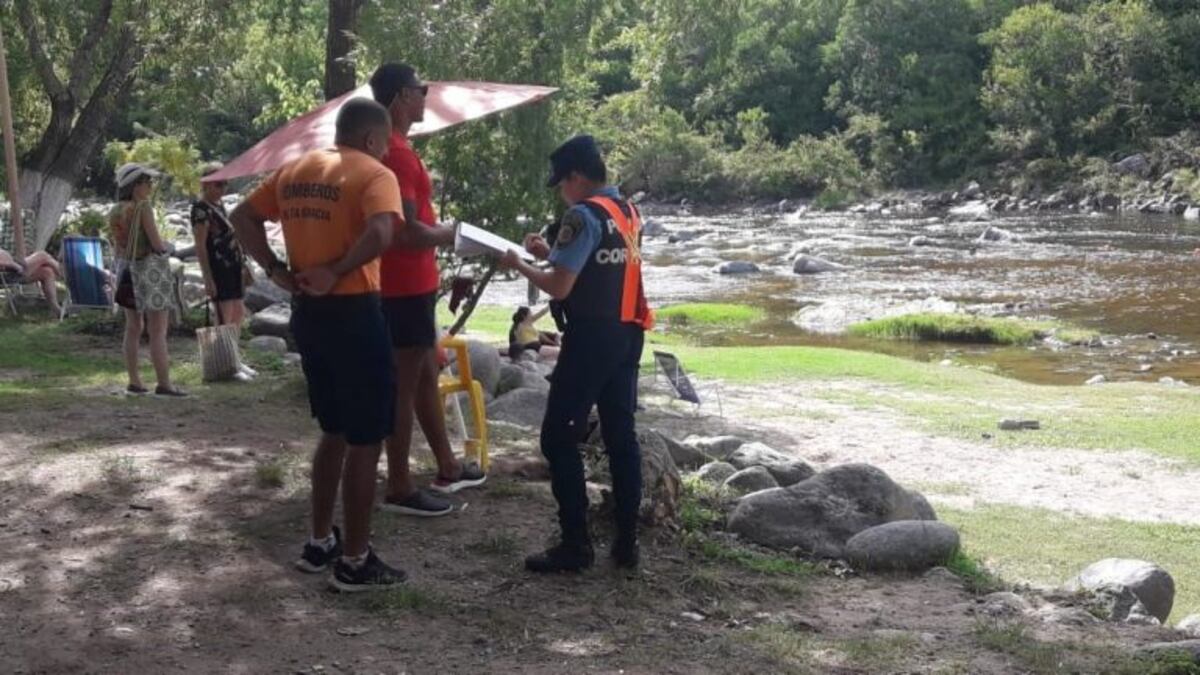 Operativo Prevención en el Río Anisacate\u002E