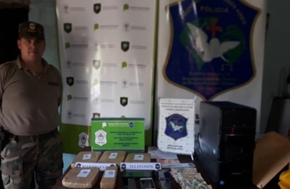 Bahía Blanca: circulaba en bicicleta con 10 kilos de marihuana