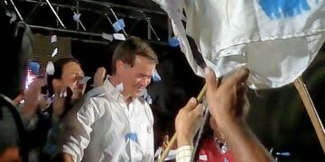Martín Piaggio Reelecto Intendente\nCrédito: Vía Gchú